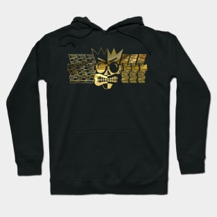 Rave logo collector in gold from the 90s rave parties Hoodie